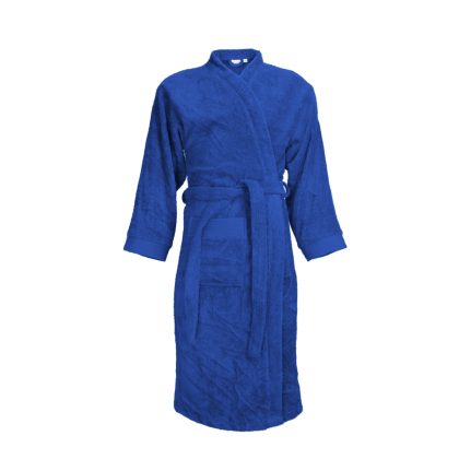 The One Towelling The One Classic Badjas zonder capuchon 340 gram Royal Blue-L/XL