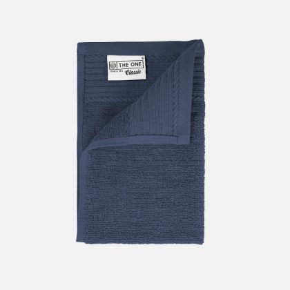 The One Towelling The One Gastendoek 30x50 cm 500 gram Denim Faded