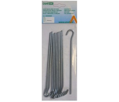 Campking Umefa Grondpen open oog 18 cm 10st