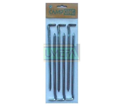 Campking Umefa Grondpen vierkant 20 cm -6 mm 6st