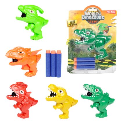Toi-Toys Toi Toys Mini dinopistool met 3 pijltjes