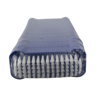 Merkloos Nagelborstel kunststof blauw pak a 10st