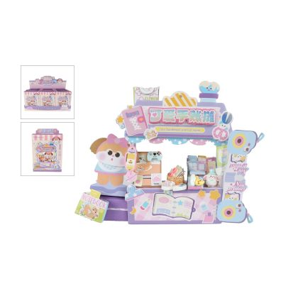 Merkloos Kawaii knutselkraampje speelgoed 15,5cm