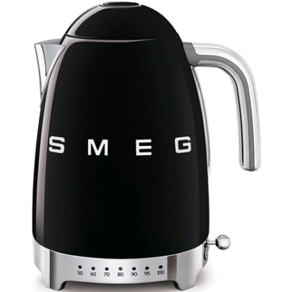 SMEG KLF04BLEU Waterkoker 50's Style - Zwart