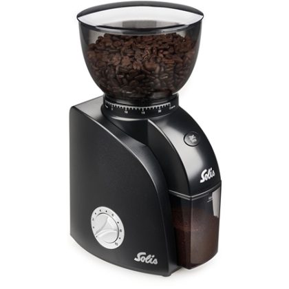 Solis 1662 Scala Zero Static Koffiemolen Elektrisch - Koffiemaler - Zwart