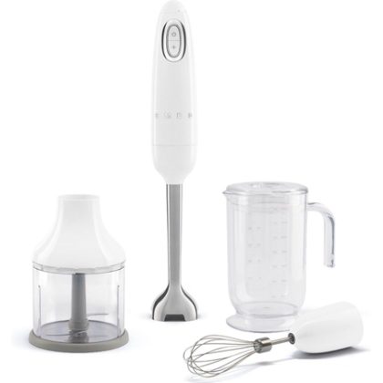 SMEG HBF03WHEU Staafmixer - Wit met Accessoires