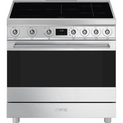 SMEG C9IMX2 Classici Esthetisch Fornuis met Inductiekookplaat - 90 x 60 cm