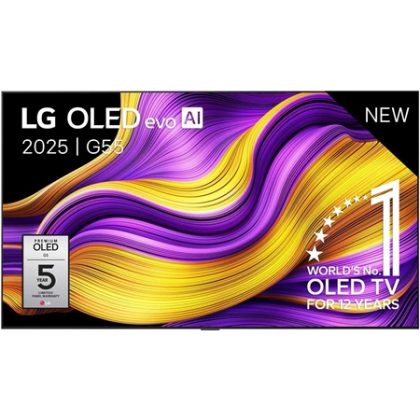 LG OLED83G55LW EVO 4K TV (2025)