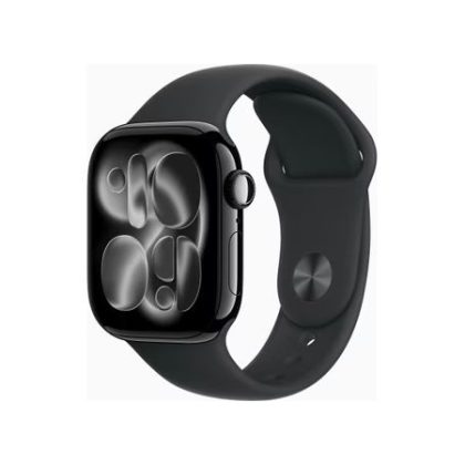 Apple Watch Series 11 42mm GPS Aluminium Sportband S/M Zwart