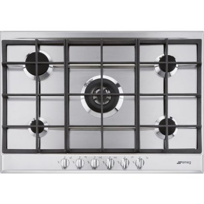 SMEG P272XGHNLK Inbouw Gas Kookplaat