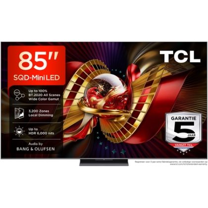 TCL 85C89L SQD Mini LED 4K TV