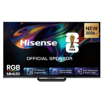 Hisense 85UR8S RGB MiniLED 4K 180Hz Smart TV (2026)