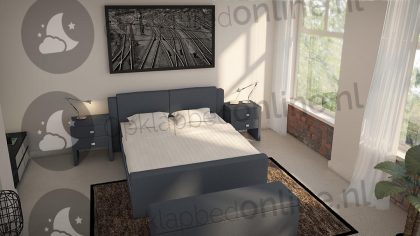 Bremafa Standaard boxspring 180 x 190 cm- stofkleur 1516