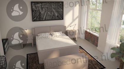 Bremafa Standaard boxspring 180 x 200 cm- stofkleur 7015