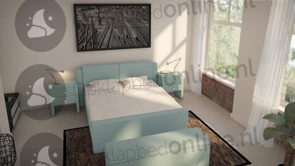 Bremafa Standaard boxspring 180 x 200 cm- stofkleur 7076