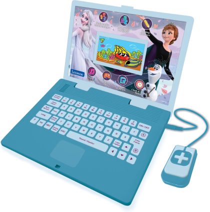 Lexibook Ordinateur éducatif couleur bilingue reine des neiges (fr/en)