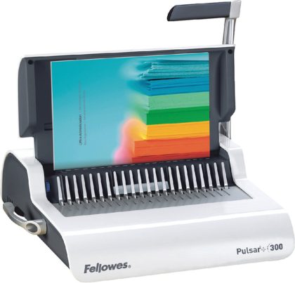 Fellowes Inbindmachine pulsar+ - inbindapparaat 300 vel - 20 vel ponscapaciteit - binder voor kantoor & thuis
