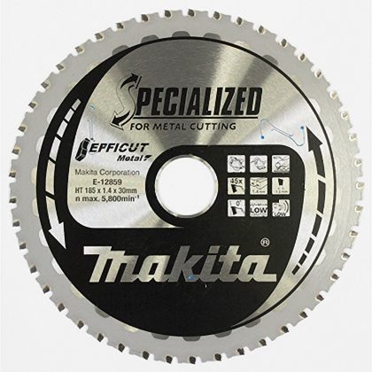 Makita cirkelzaagblad voor staal | efficut | ø 185mm asgat 30mm 45t - e-12859