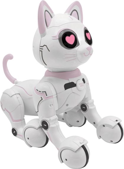 Lexibook Stroom kitty® - my smart robotic kitty met programming function gesture bediening, dance, walk, movements, touch sensors en animal imitation, incl. afstandsbediening.