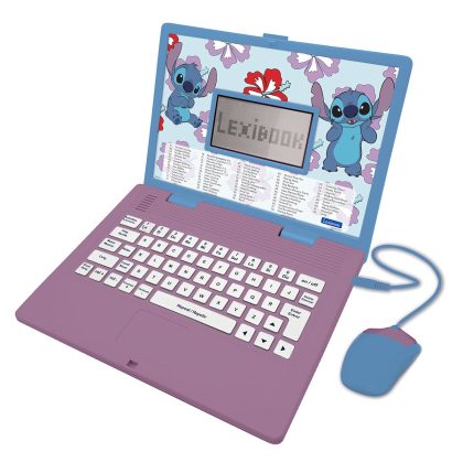 Lexibook Ordinateur portable éducatif bilingue stitch (fr/nl)