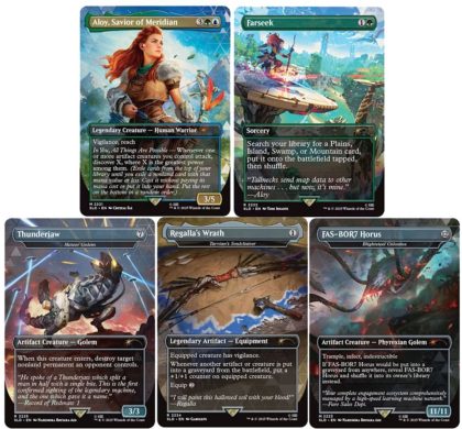 Wizards Of The Coast Magic the gathering secret lair x playstation: horizon: into the forbidden west english