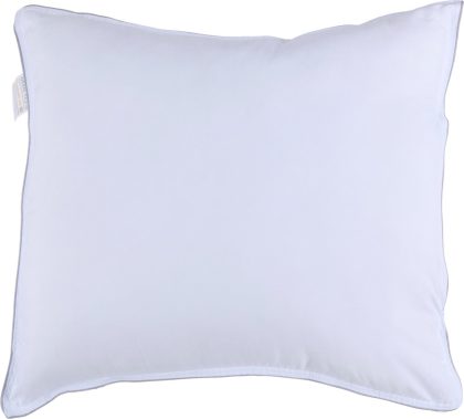 Alpina hoofdkussen 60 x 70 cm - kussen voor bed en slaapkamer - ademend, vocht afvoerend en wasmachine bestendig - voor buik-, rug- en zijslaper - microvezel/ katoen - wit