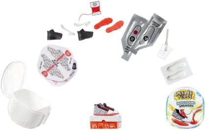 Miniverse make it mini sneakers - knutselset - ontwerp mini sneakers met accessoires