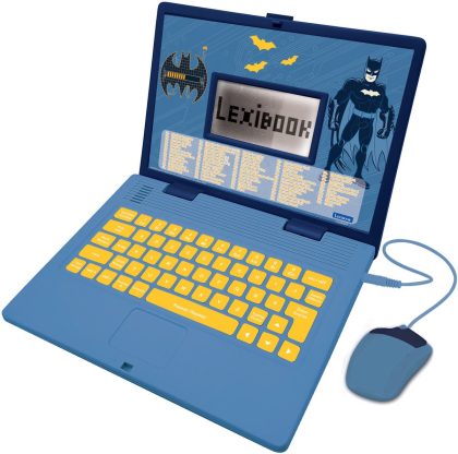 Lexibook Ordinateur portable éducatif bilingue batman (fr/en)