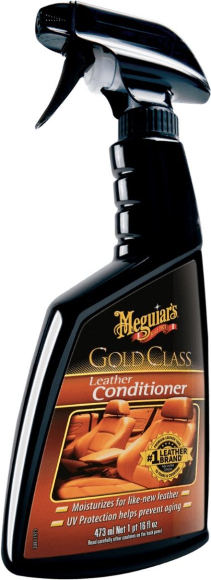 Meguiar's Meguiar's gold class rich leather cleaner & conditioner 400ml - leerverzorging auto - reinigt, voedt & beschermt - voor leer & geperforeerd leer