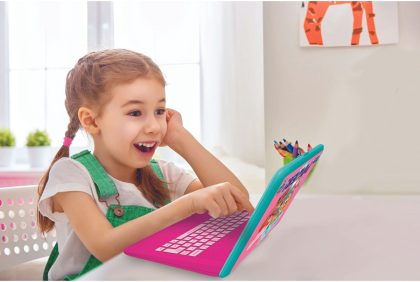Lexibook Ordinateur portable éducatif bilingue la pat patrouille girly (fr/nl)