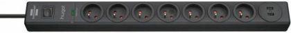 Brennenstuhl Power socket - 7 sockets with switch (2 m)