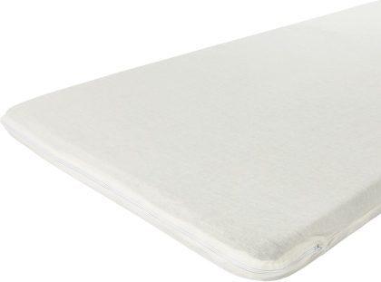 Meyco baby uni campingbed matrashoes - offwhite - 60x120cm