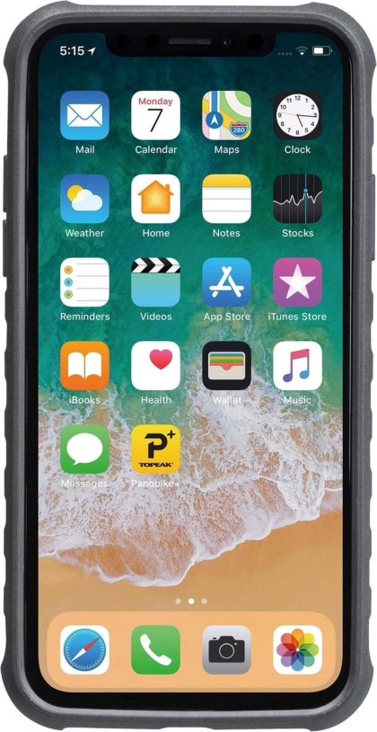 TOPEAK ridecase iphone xs max zwart compleet