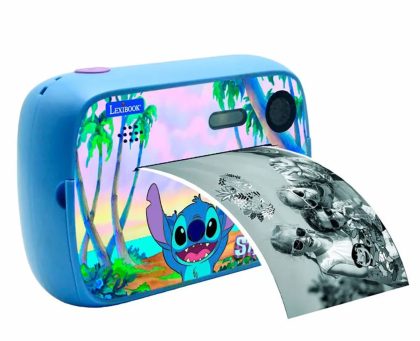 Lexibook Stitch starcam® afdruk, camerapakket met instantprinter, fotopersonalisatieset
