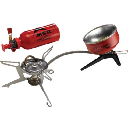 MSR whisperlite universal combo multi-fuel brander