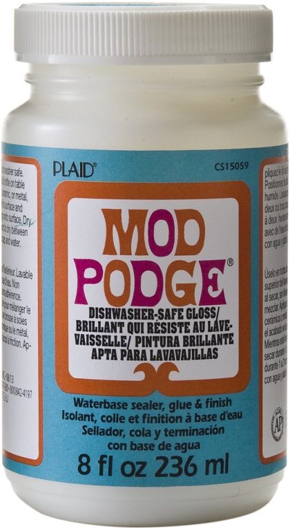 Mod Podge vaatwasserbestendig - alles-in-één lijm en vernis - 236ml