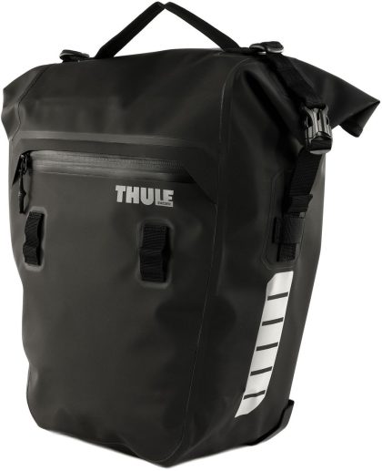Thule shield fietstas - laptop vak - zwart - 22l inhoud