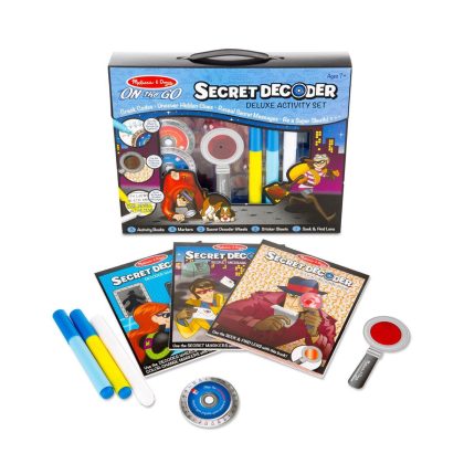 Melissa & Doug - secret decoder deluxe activity kit