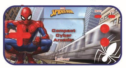 Lexibook Console portable cyber arcade® pocket spiderman- écran 2.5'' 150 jeux dont 10 spiderman