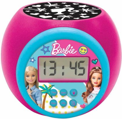 Lexibook Barbie projector wekker met timer