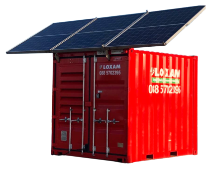 Loxam Hybride aggregaat 44KVA+30KVA 48V/640AH