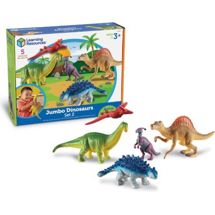 Learning Resources Dino Jumbo Set 2 5 stuks