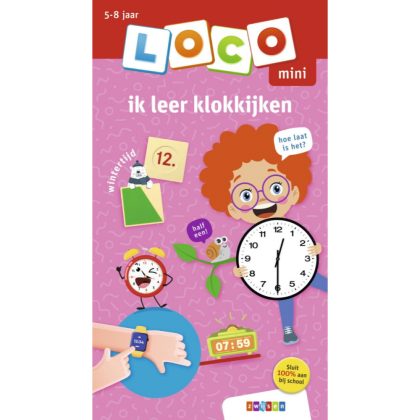 Loco Mini Oefenboekje Ik leer klokkijken