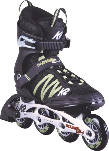 K2 - Power 84 Black/Sand - Fitness Skate - 44