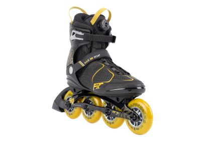 K2 - F.I.T. 90 Boa Gray Mustard - Fitness Tour Skates - 45
