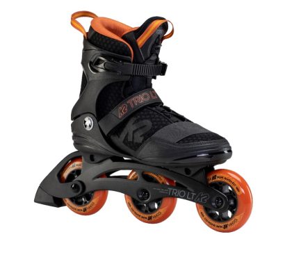 K2 - Trio LT 100 Black/Orange - Tri Skates - 44