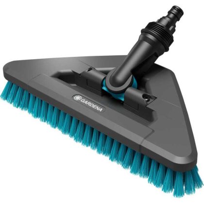 GARDENA Cleansystem steelborstel Hard Flex, borstel voor grotere, harde vlakken wasborstel