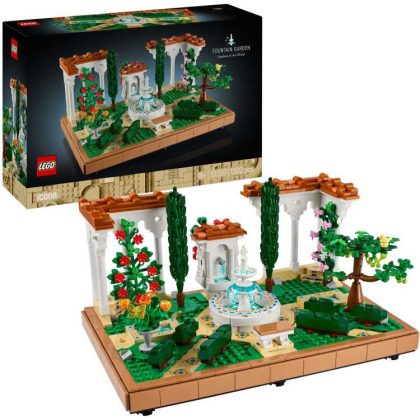 LEGO Icons - Tuin met fontein Constructiespeelgoed