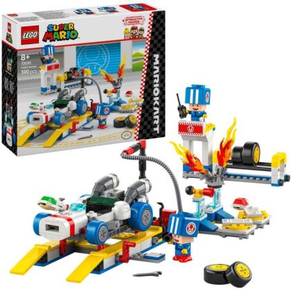 LEGO Super Mario - Mario Kart - Toads garage Constructiespeelgoed
