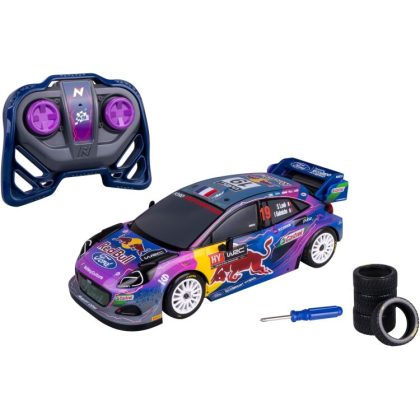 Nikko 1:16th Rally Series with extra tyres RC - M-Sport Ford Puma #19 Loeb